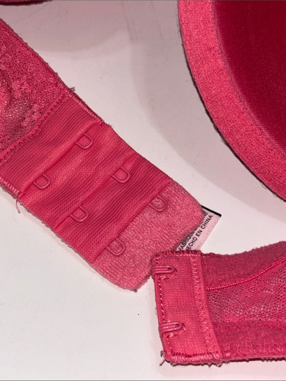 Victoria’s Secret Lined Demi Bra 38D Coral Pink - Picture 14 of 16